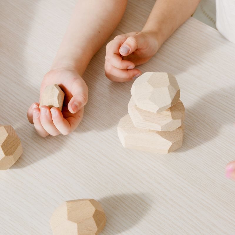A fine motor activity in progress
