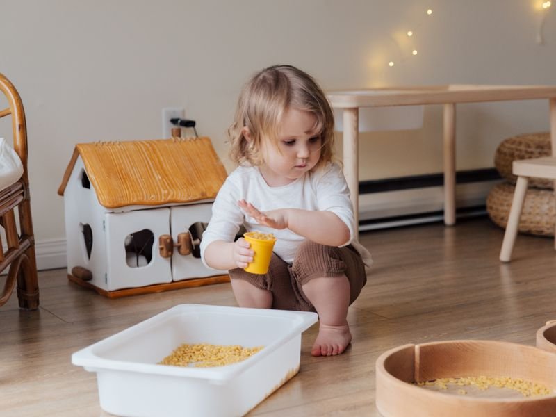 A sensory diet at home
